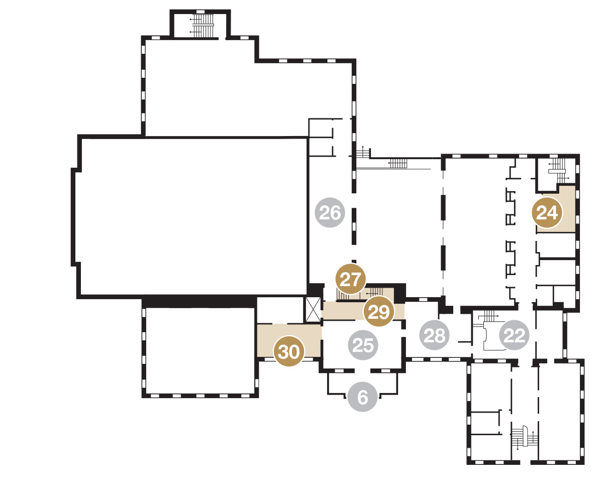 Interior Spaces - Main/Second Floor