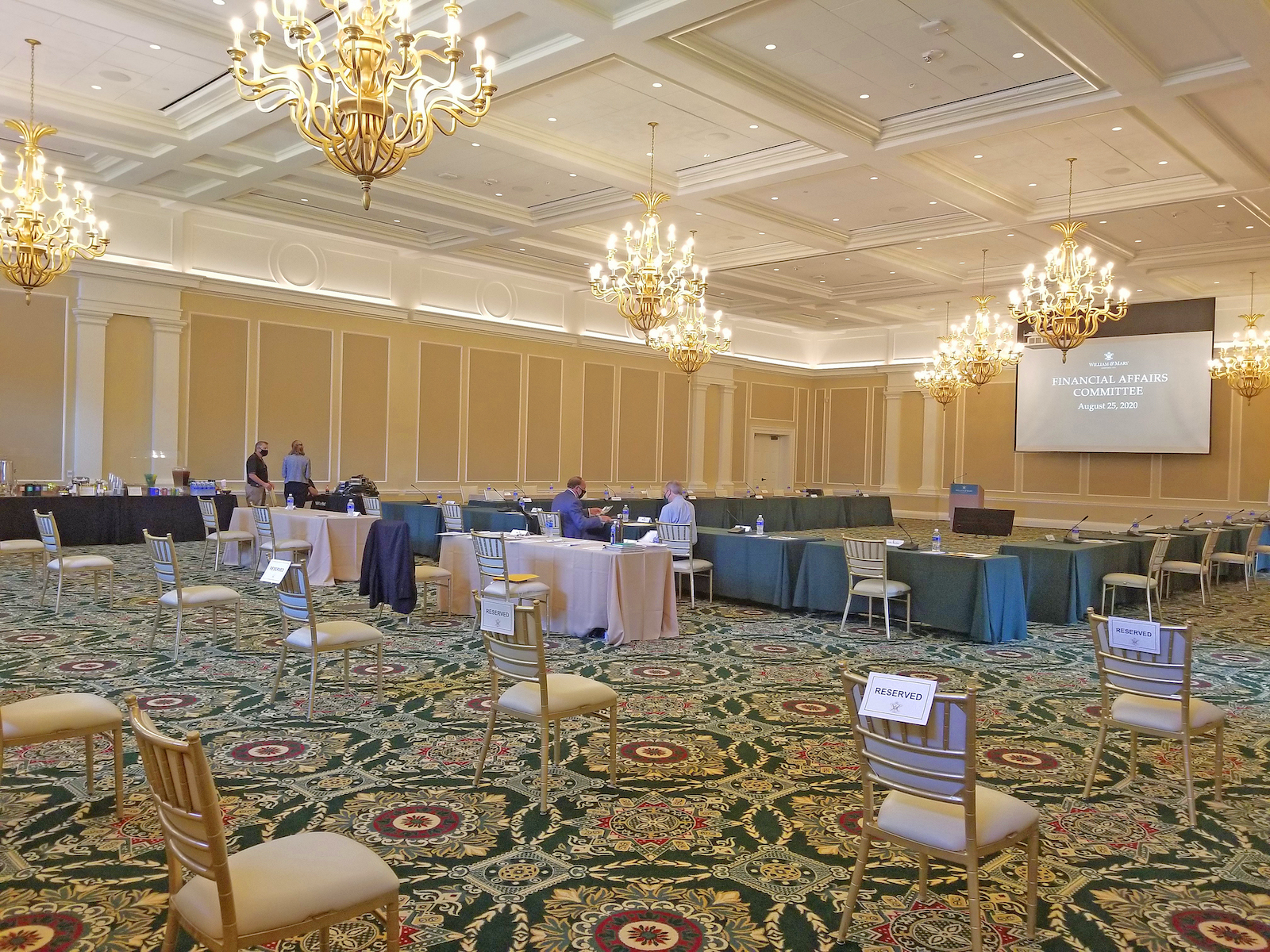 Grand Ballroom as Meeting Space