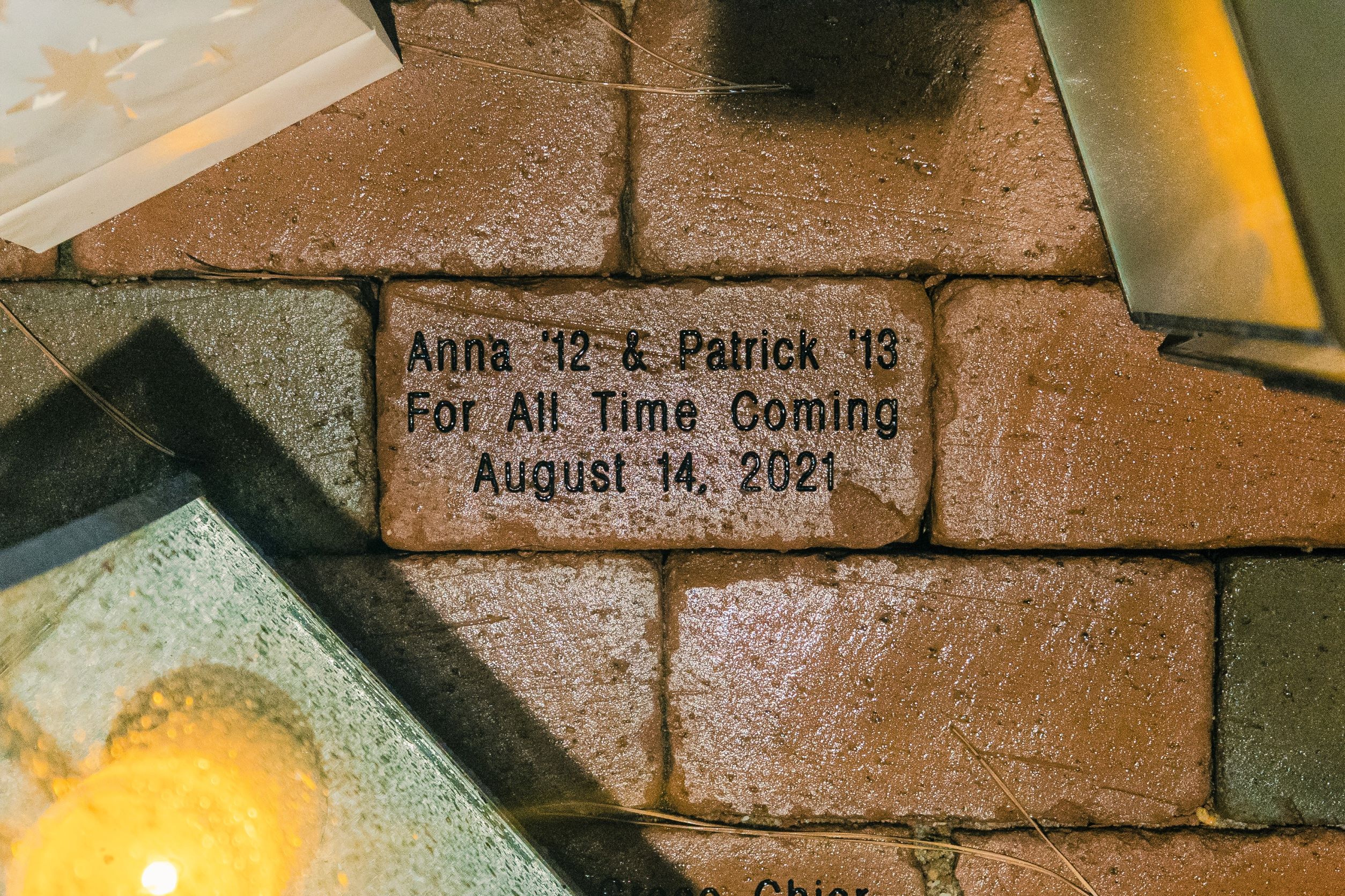 Anna & Patrick brick